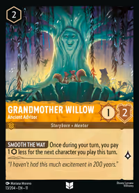 Grandmother Willow - Ancient Advisor #13 (Uncommon)