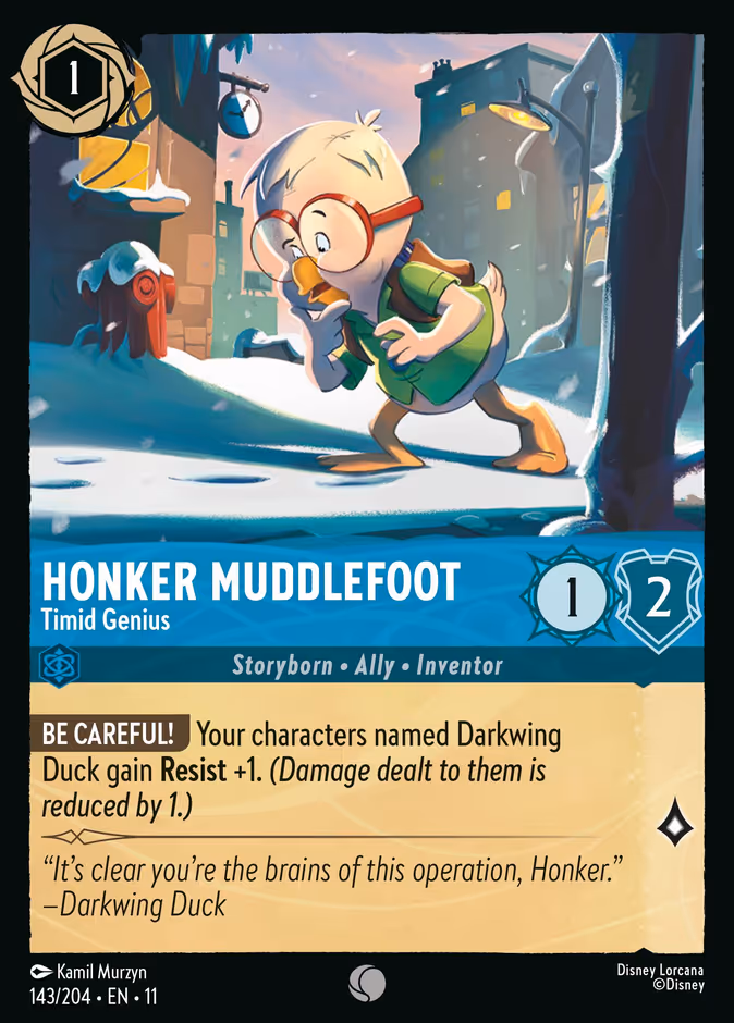 Honker Muddlefoot - Timid Genius #143 (Common)