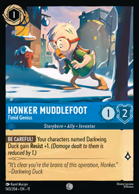 Honker Muddlefoot - Timid Genius #143 (Common)