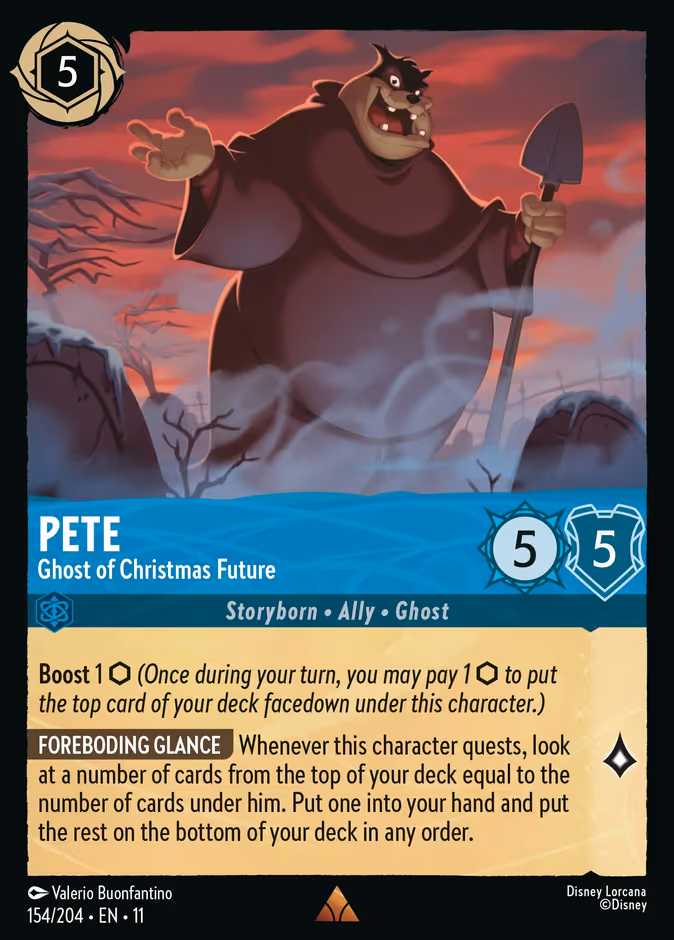 Pete - Ghost of Christmas Future #154 (Rare)