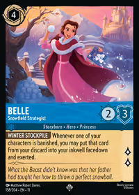 Belle - Snowfield Strategist #158 (Super Rare)