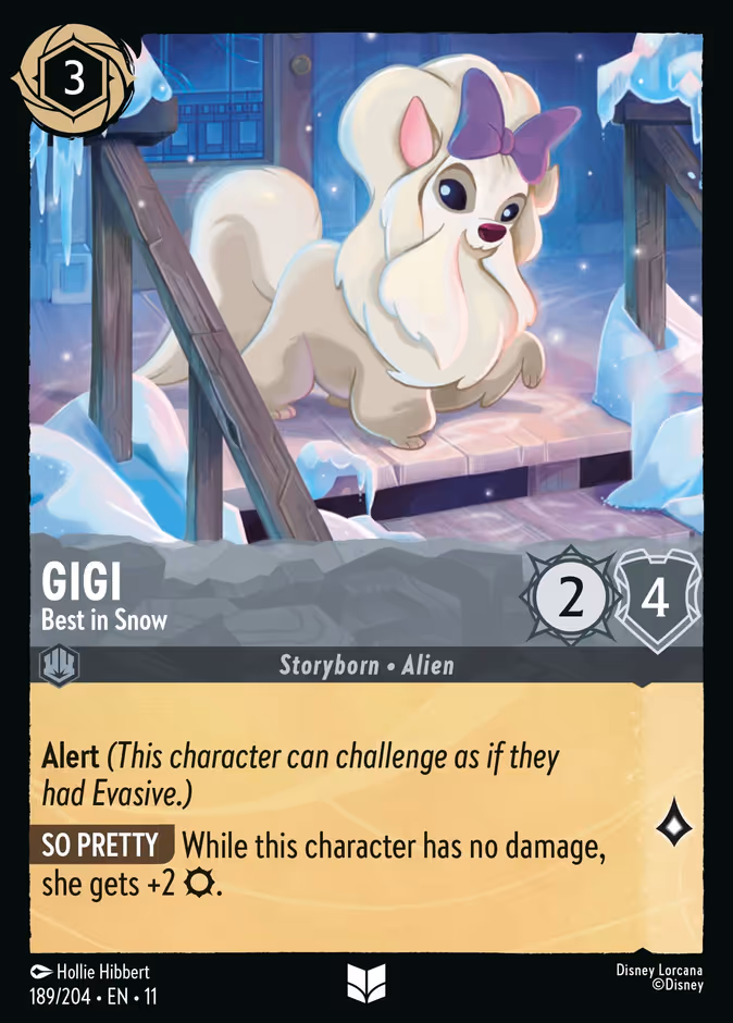 Gigi - Best in Snow #189 (Uncommon)