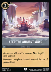 Keep the Ancient Ways #196 (Uncommon)
