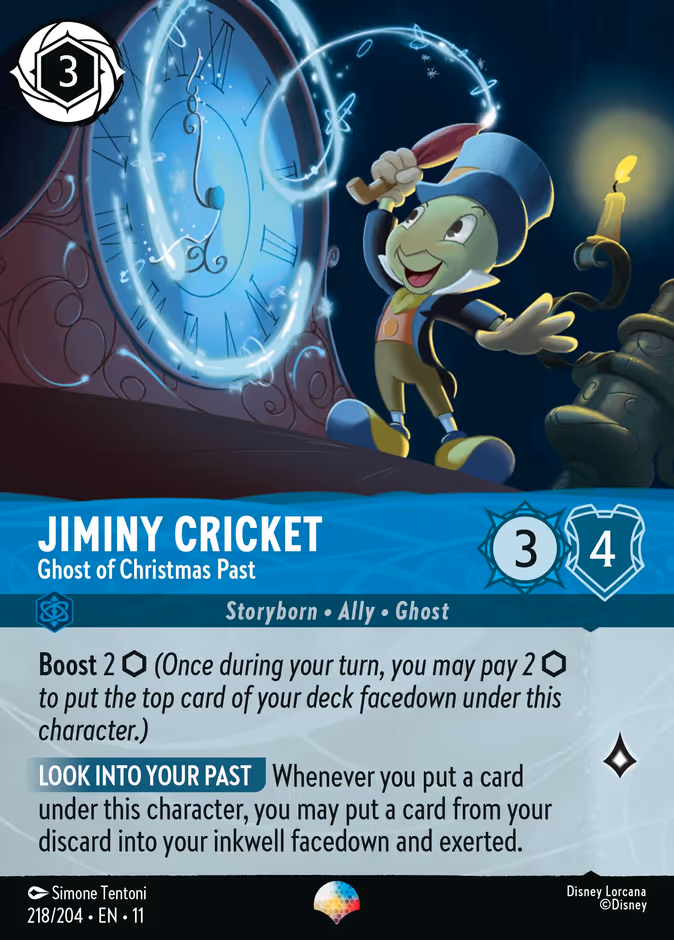 Jiminy Cricket - Ghost of Christmas Past #218 (Epic)