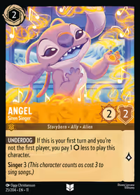 Angel - Siren Singer #25 (Uncommon)