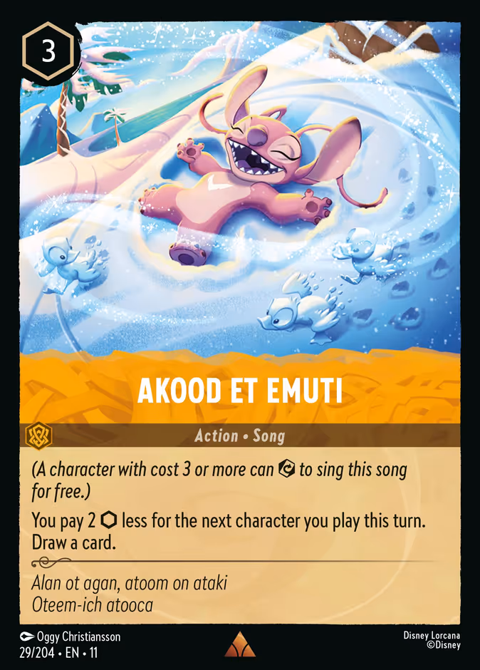 Akood et Emuti — Disney Lorcana