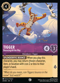 Tigger - Bouncing All the Way #37 (Common)