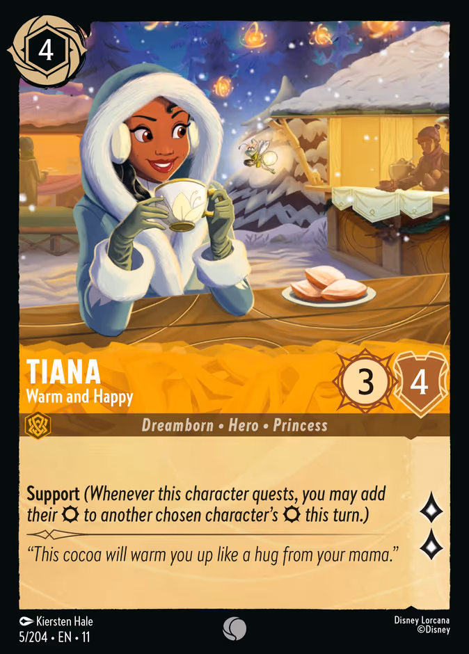 Tiana - Warm and Happy #5 (Common)