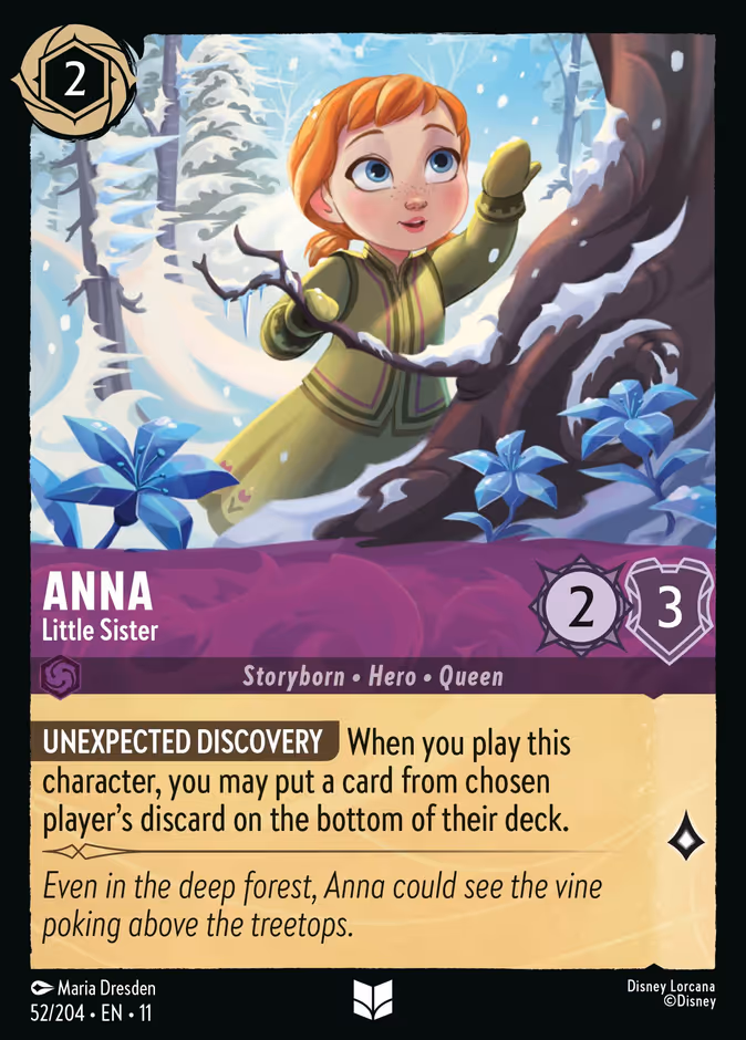 Anna - Little Sister #52 (Uncommon)