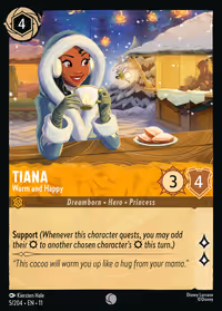 Tiana - Warm and Happy #5 (Common)
