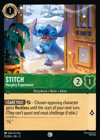 Stitch - Naughty Experiment #70 (Common)