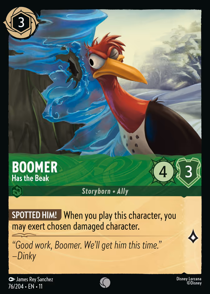 Boomer - Has the Beak #76 (Common)