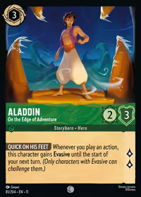 Aladdin - On the Edge of Adventure #81 (Common)