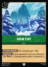 Snow Fort #98 (Uncommon)