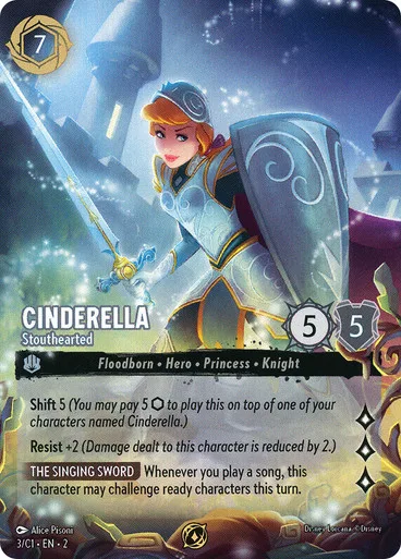 Cinderella - Stouthearted (Challenge) #3/C1 (Promo)