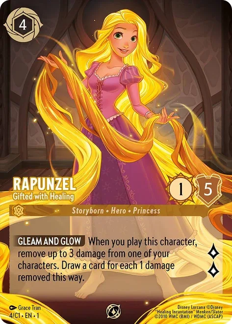 Rapunzel - Gifted with Healing (Challenge) #4/C1 (Promo)